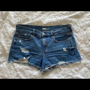Old Navy Boyfriend Mid Rise Shorts